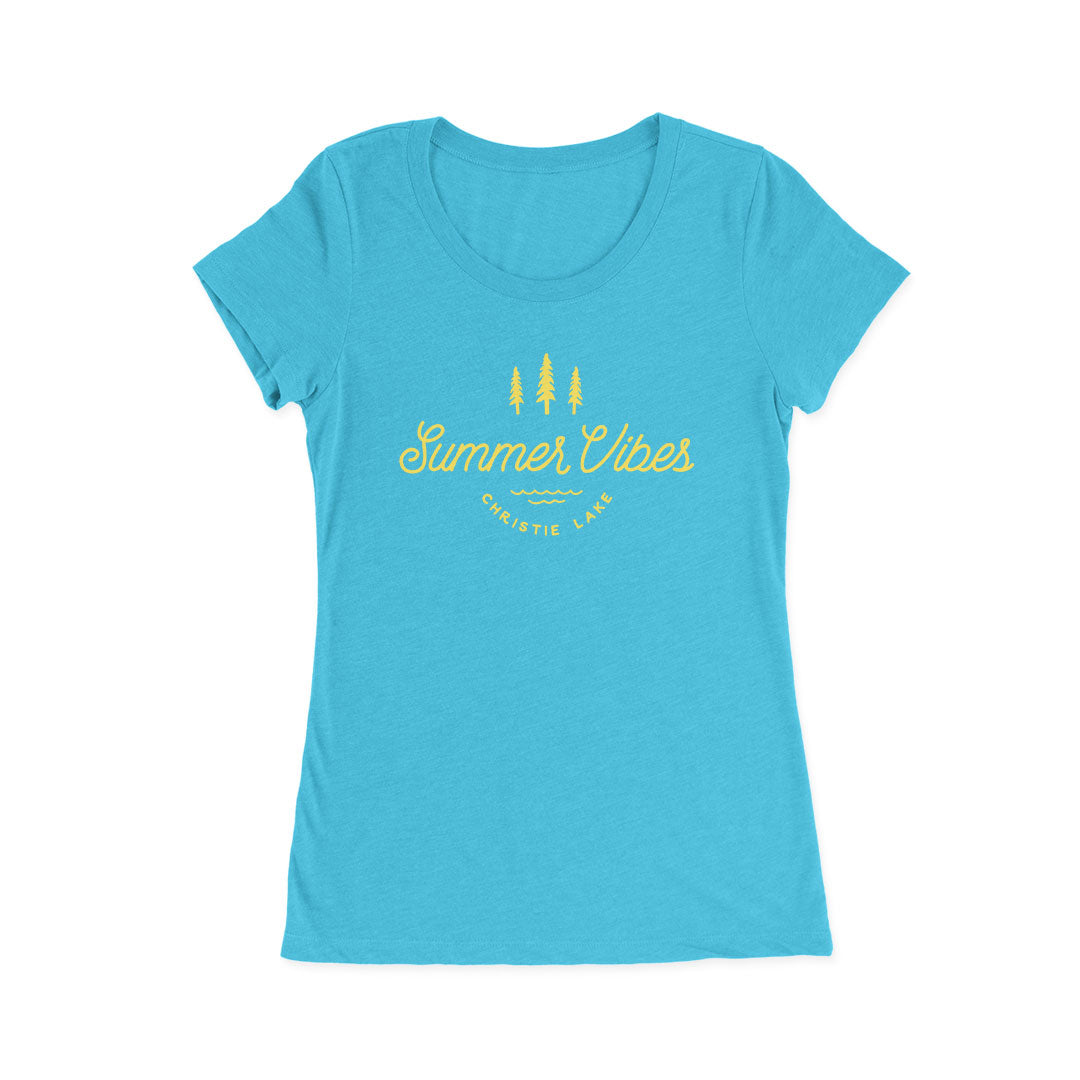Women's Summer Vibes at Christie Lake Triblend Tee