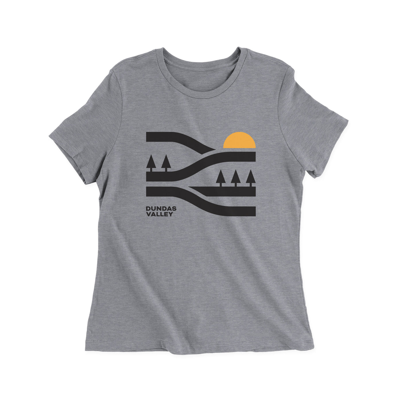 Women's Relaxed  Linescape Sunset Tee