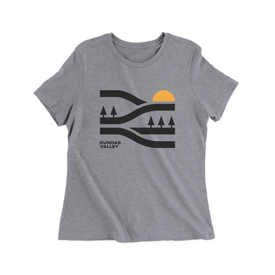 Women's Relaxed  Linescape Sunset Tee