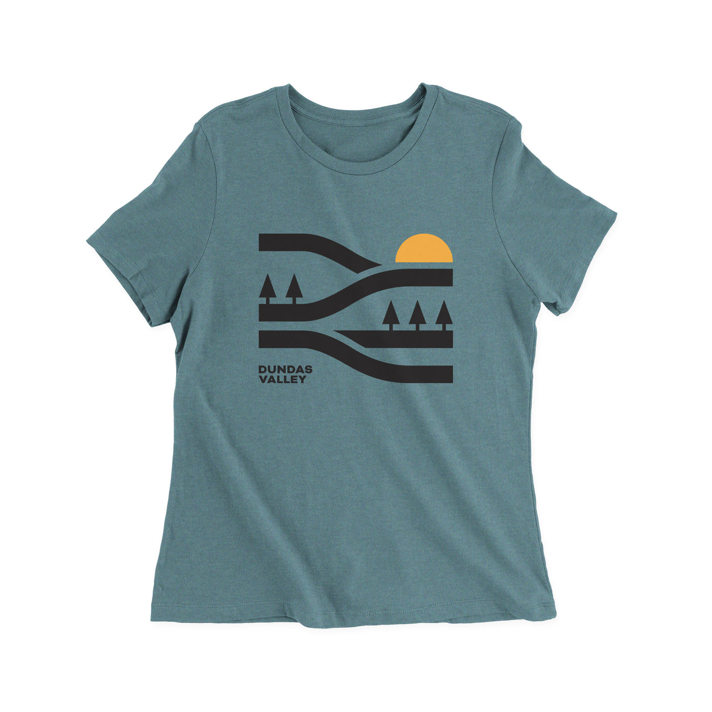 Women's Relaxed  Linescape Sunset Tee