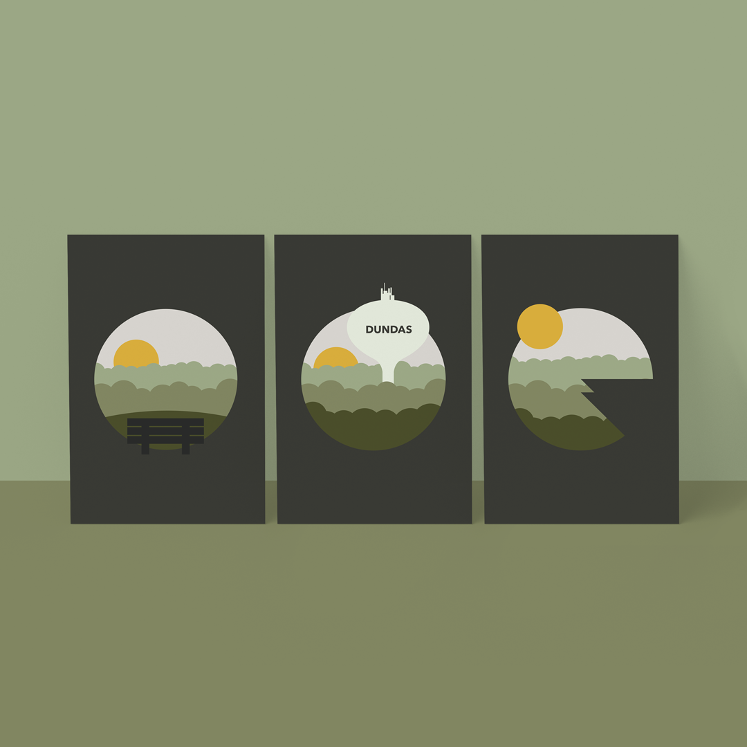 Dundas Landscapes 4x6 Postcard Series 1 - Forest