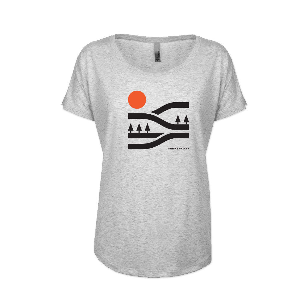 Women's Dundas Valley Linescape Dolman Tee