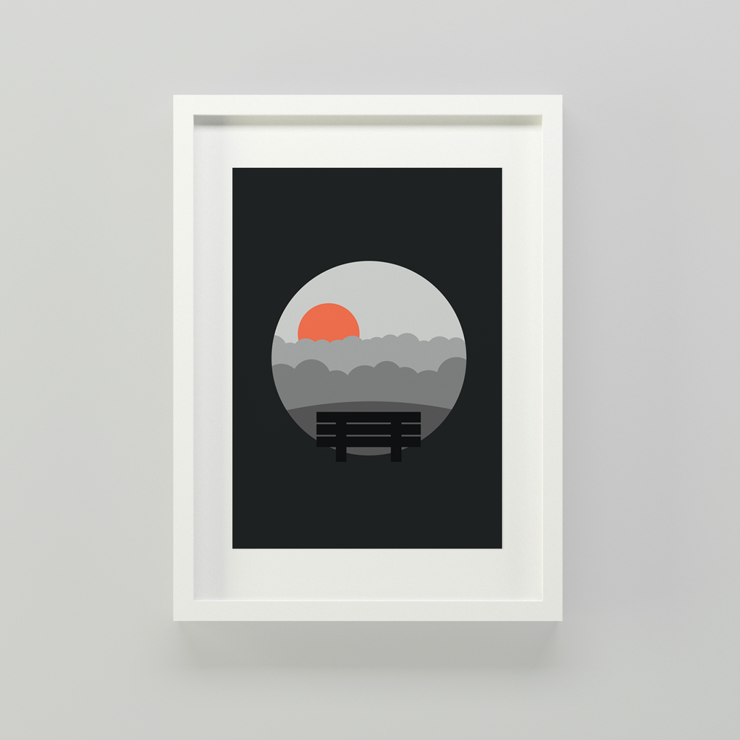 Dundas Landscapes 4x6 Postcard Series 1 - Greyscale