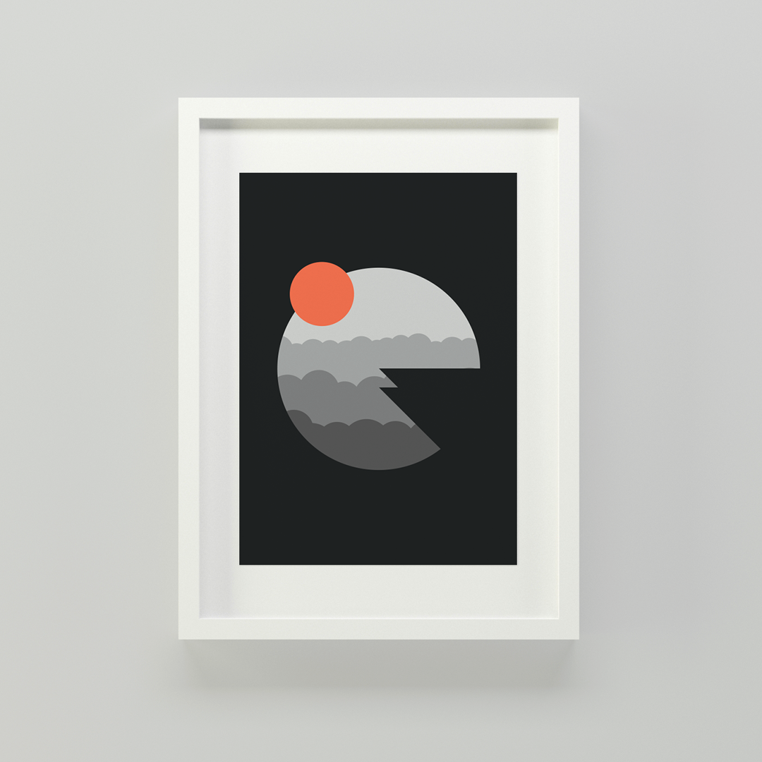Dundas Landscapes 4x6 Postcard Series 1 - Greyscale