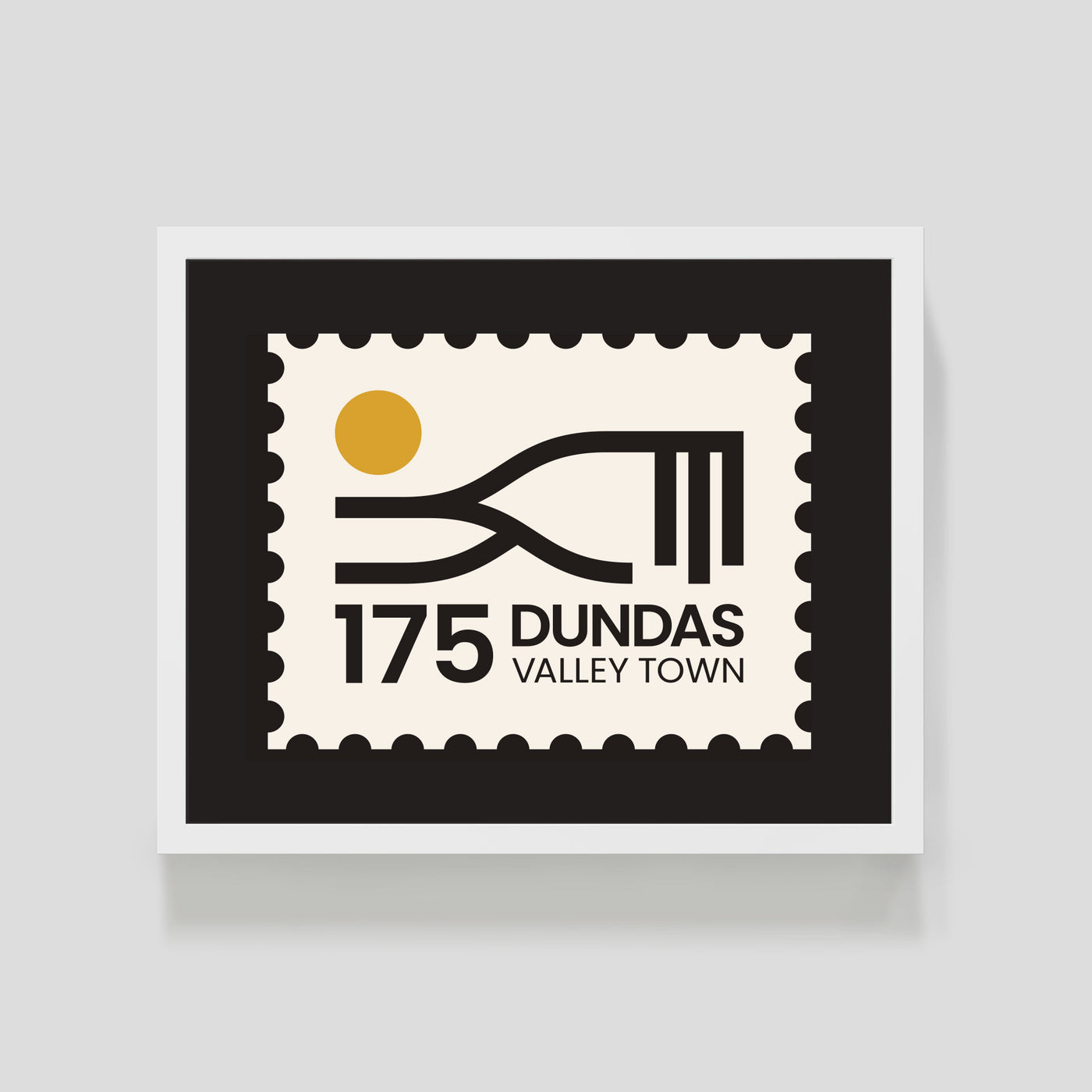 Dundas 175 Stamp Screen Print