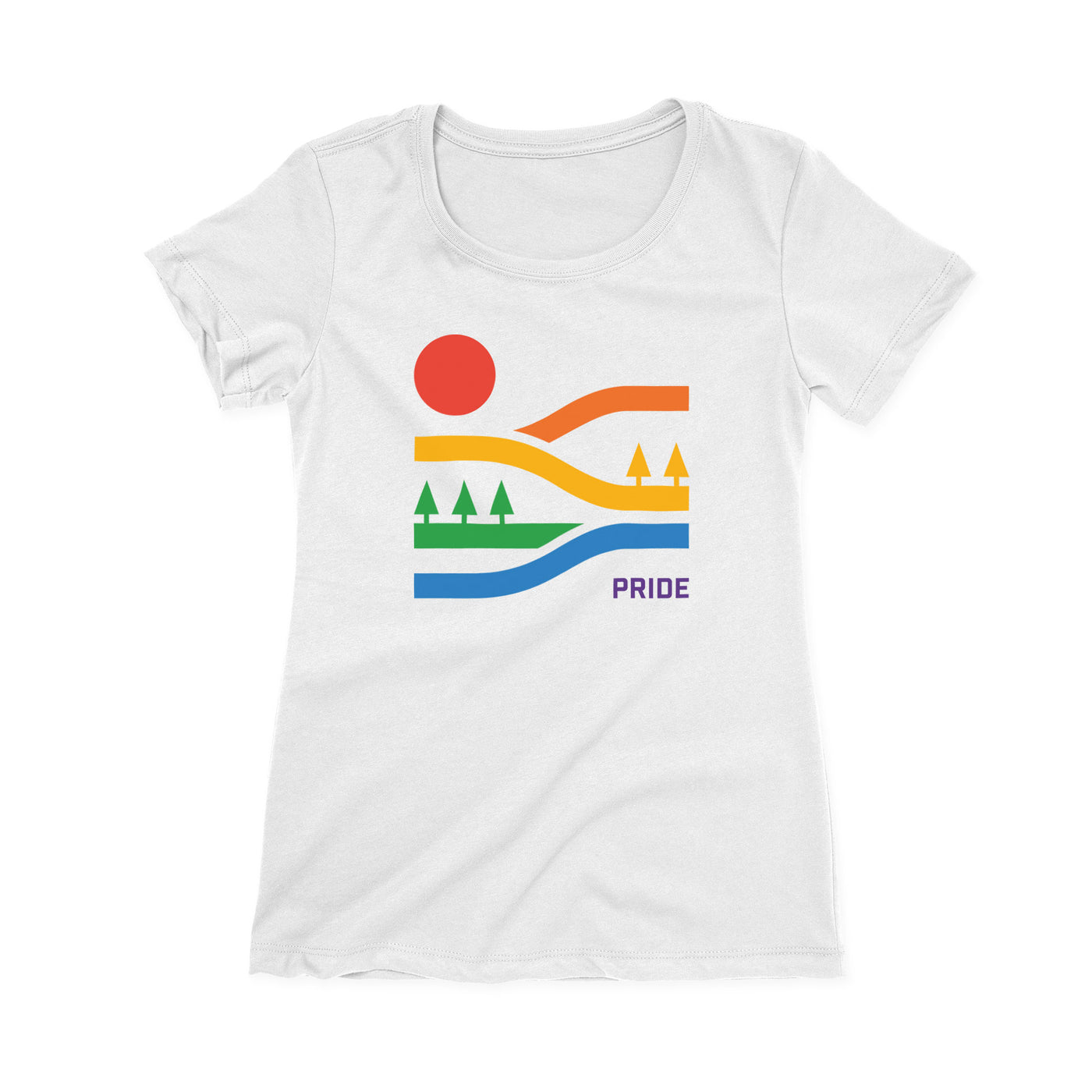 Women's Pride Tee - White (Medium)